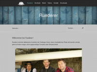 ruederer.ch Webseite Vorschau