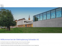 epschneider.ch Webseite Vorschau