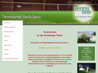 tenniscenter-gross-gerau.de Webseite Vorschau