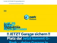 g-park.at Webseite Vorschau