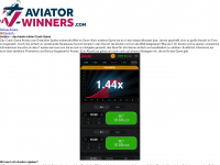 aviator-winners.com Webseite Vorschau