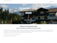 karawanken-lodge.at Webseite Vorschau