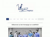 voixbrass.jimdo.com Webseite Vorschau