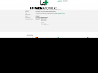 leimen-apotheke.ch Webseite Vorschau