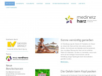 medinetz-harz.de Webseite Vorschau