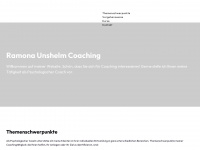 unshelm-coaching.de Webseite Vorschau
