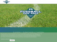 fussball-kidsarea.de Webseite Vorschau