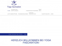 yoga-fascination.ch Webseite Vorschau