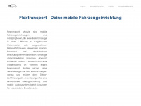 flextransport.de Webseite Vorschau
