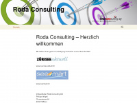 rodaconsulting.ch Webseite Vorschau