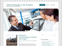 gebrauchtwagen-schweiz.ch Webseite Vorschau