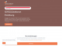 schluesseldienst-in-duisburg-24.de Webseite Vorschau