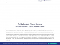 goldschmiede-hartung.de Webseite Vorschau