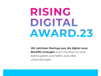 rising-digital.io Webseite Vorschau