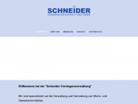 schneider-vermögensverwaltung.de Webseite Vorschau