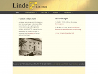 linde-lobenfeld.de Webseite Vorschau