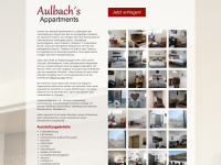 aulbach-appartements.de Webseite Vorschau