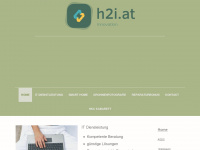 h2i.at Webseite Vorschau
