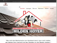 dachdecker-mildenhoyer.de Webseite Vorschau