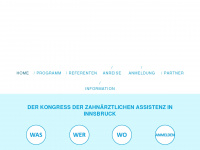 zass-kongress.at Webseite Vorschau