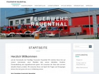 feuerwehr-rauenthal.com Webseite Vorschau