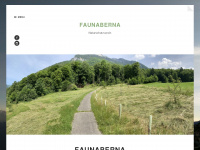 faunaberna.ch Webseite Vorschau