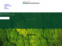 wald-investment.de Webseite Vorschau