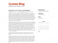 curine.wordpress.com Webseite Vorschau