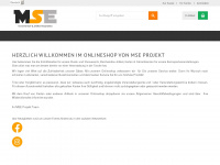 mse-tickets.de Webseite Vorschau