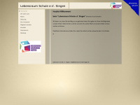 lebensraum-schule-singen.de Webseite Vorschau