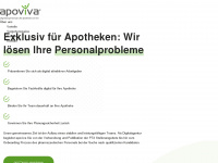 personalsuche-fuer-apotheken.de Webseite Vorschau