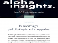 alphainsights.de Webseite Vorschau