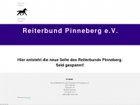 reiterbund-pinneberg.de Webseite Vorschau