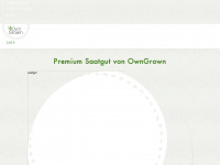 owngrown.com Webseite Vorschau