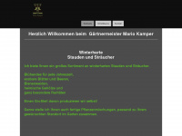 pflanzenmeister.at Webseite Vorschau