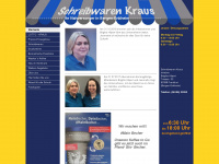 schreibwaren-kraus.com Webseite Vorschau