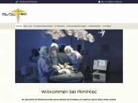 almihtec.de Webseite Vorschau