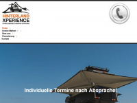 hinterland-xperience.de Webseite Vorschau