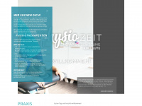 physio-zeit.com Webseite Vorschau