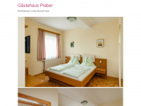gaestehaus-pieber.at Webseite Vorschau