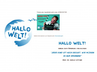 hallo-welt.io Webseite Vorschau