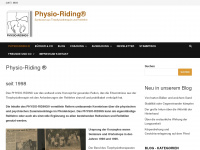 physio-riding-bruns.de Webseite Vorschau