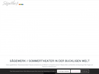 theater-saegewerk.at Webseite Vorschau