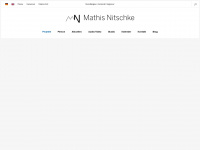 mathis-nitschke.com Webseite Vorschau