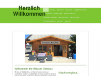 glauserobstbau.ch Webseite Vorschau