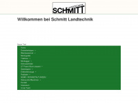 schmitt-landtechnik.de Webseite Vorschau