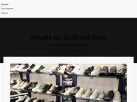 schuhhaus-seckinger.de Webseite Vorschau