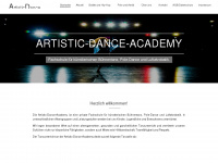 artistic-dance-academy.de Webseite Vorschau