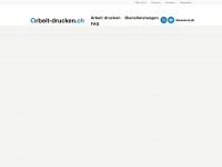 arbeit-drucken.ch Webseite Vorschau