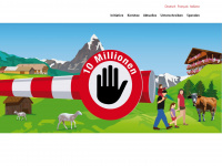 nachhaltigkeitsinitiative.ch Webseite Vorschau